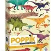 Poppik Puzzel - Dinosaurussen - 280 Stukjes - Vanaf 7 Jaar - 100 X 60 Cm - Educatief -Puzzels Verkoopwinkel 550x695