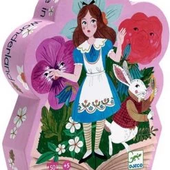 Djeco Puzzel Alice In Wonderland (50 Stukjes) -Puzzels Verkoopwinkel 550x702