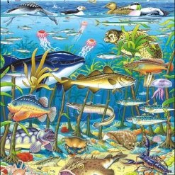 Larsen Legpuzzel Maxi Noord-atlantische Gyre 60 Stukjes