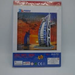 3D Puzzle 3D Puzzel - Yacht Hotel Dubai 24 Stukjes