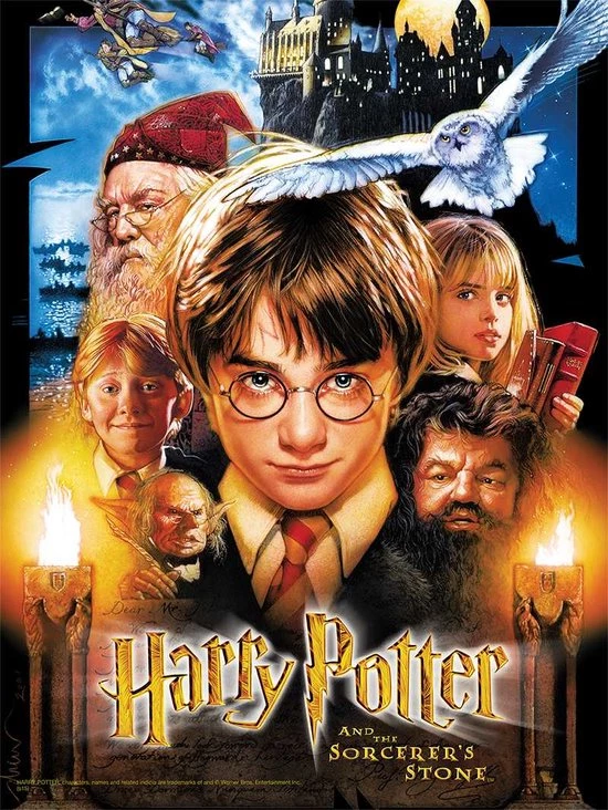 USAopoly Harry Potter And The Sorcerer’s Stone Contourpuzzel 550 Stuk(s) Televisie/films 5 USAopoly Harry Potter And The Sorcerer’s Stone Contourpuzzel 550 Stuk(s) Televisie/films - Afbeelding 3