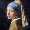 KING Of PUZZLE Meisje Met De Parel - Johannes Vermeer Houten Puzzel 500 Stukjes -Puzzels Verkoopwinkel 550x733