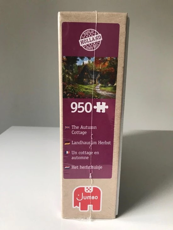 Jumbo Premium Collection Puzzel The Autumn Cottage - Legpuzzel - 950 Stukjes 7 Jumbo Premium Collection Puzzel The Autumn Cottage - Legpuzzel - 950 Stukjes - Afbeelding 5