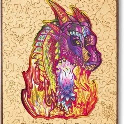 Wood Trick Tovenaar Draak - Houten Vormpuzzel 32 Wood Trick Tovenaar Draak - Houten Vormpuzzel -Puzzels Verkoopwinkel 550x739 1