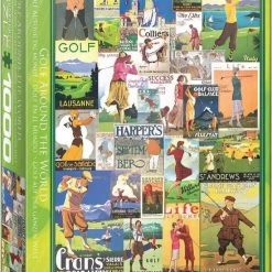 Eurographics Puzzel Golf Around The World - 1000 Stukjes