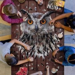 Madd Capp Puzzel Uil Grijs 550 Stukjes -Puzzels Verkoopwinkel 550x760 5