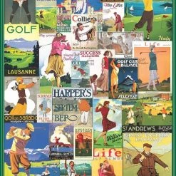 Eurographics Puzzel Golf Around The World - 1000 Stukjes -Puzzels Verkoopwinkel 550x762 1