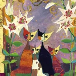 Heye Wachtmeister, R: Lilies Puzzle 1000 Teile -Puzzels Verkoopwinkel 550x771