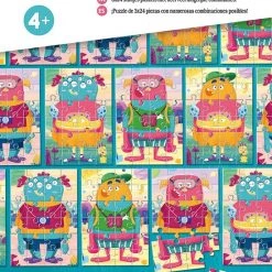 Ravensburger Mix & Match Puzzel Grappige Monsters - 3 X 24 Stukjes - Kinderpuzzel -Puzzels Verkoopwinkel 550x775