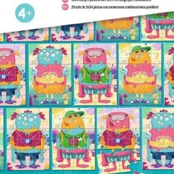 Ravensburger Mix & Match Puzzel Grappige Monsters - 3 X 24 Stukjes - Kinderpuzzel -Puzzels Verkoopwinkel 550x776