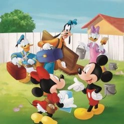 Disney Legpuzzel Mickey Junior 3-in-1 Karton 144 Stukjes -Puzzels Verkoopwinkel 550x788