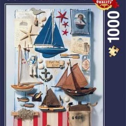 Schmidt Puzzel Maritieme Potpourri - 1000 Stukjes - 12+ -Puzzels Verkoopwinkel 550x789 1