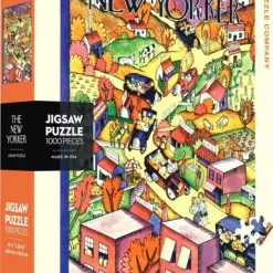 The New York Puzzle Company New York Puzzle Company Autumn Excursion - 1000 Pieces -Puzzels Verkoopwinkel 550x818 2