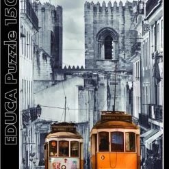 Educa De Tram In Lissabon - 1500 Stukjes -Puzzels Verkoopwinkel 550x833